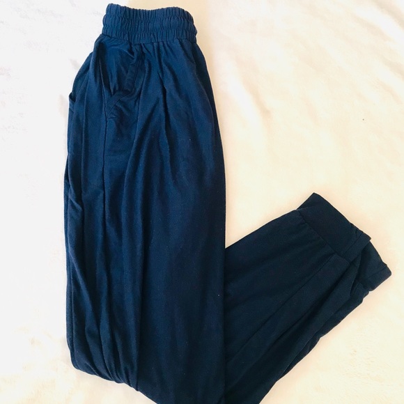 Charcoal gray soft & stretchy joggers ::: L